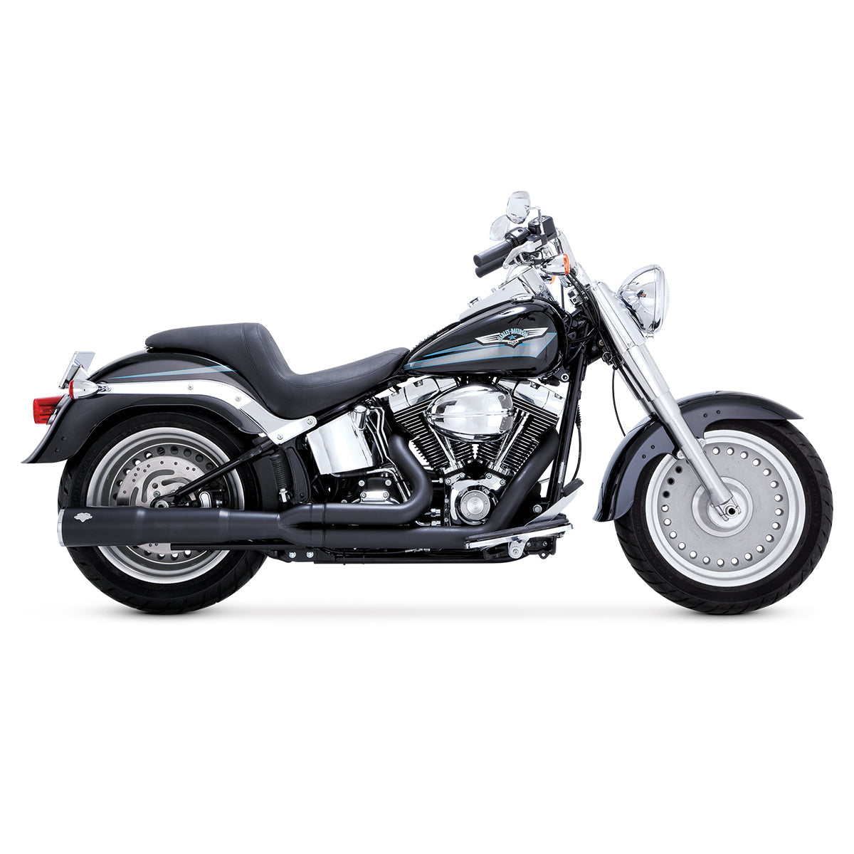 Escape Vance & Hines Pro Pipe 2 Into 1 para Harley Davidson '86-'11 Softail (Sistema Completo)