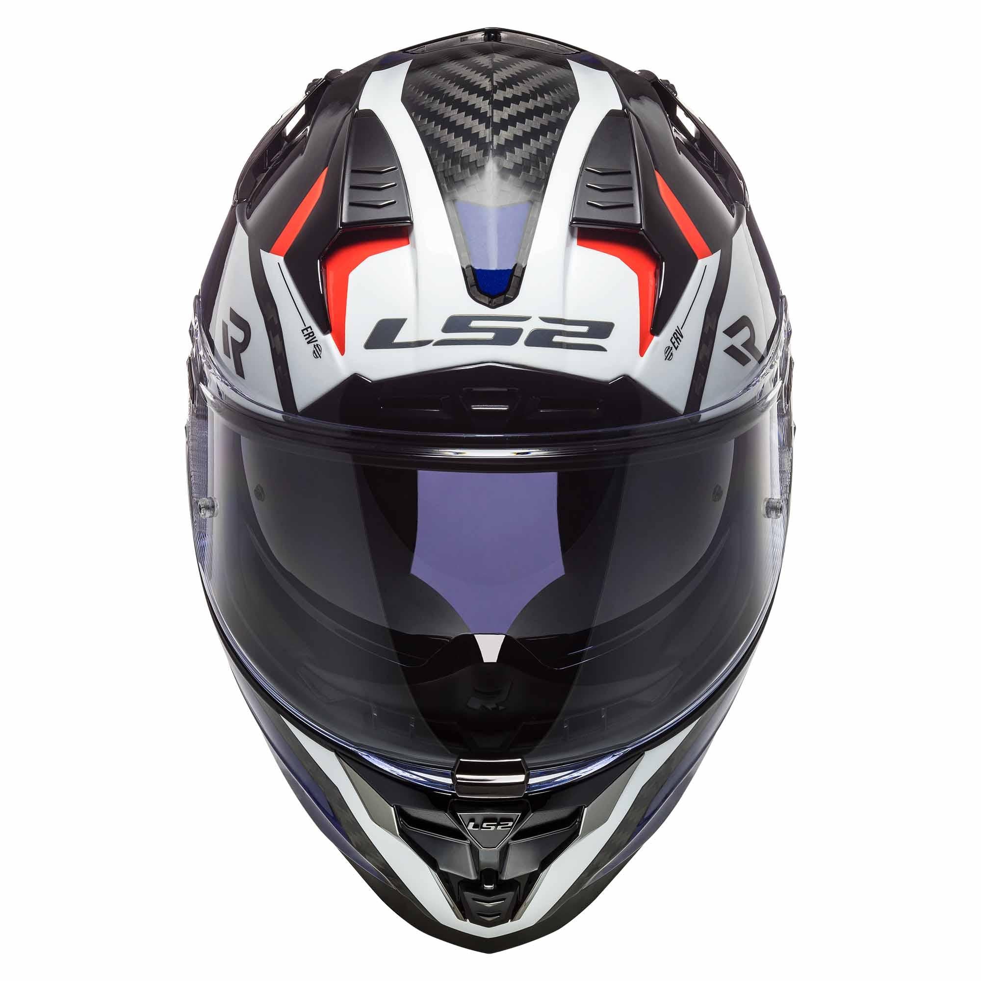 Casco Cerrado LS2 Challenger CT2 Alloy Blanco / Azul / Rojo FF327