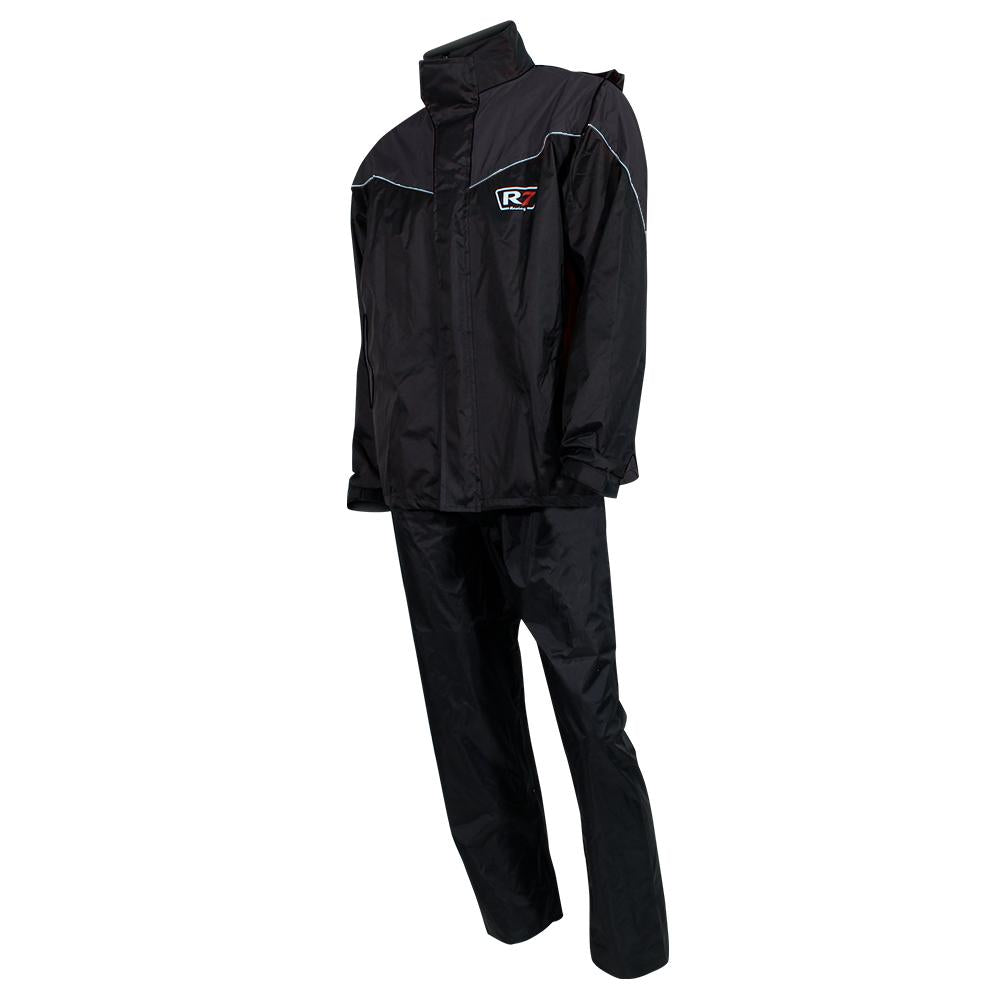 Impermeable R7 Racing Premium - Negro