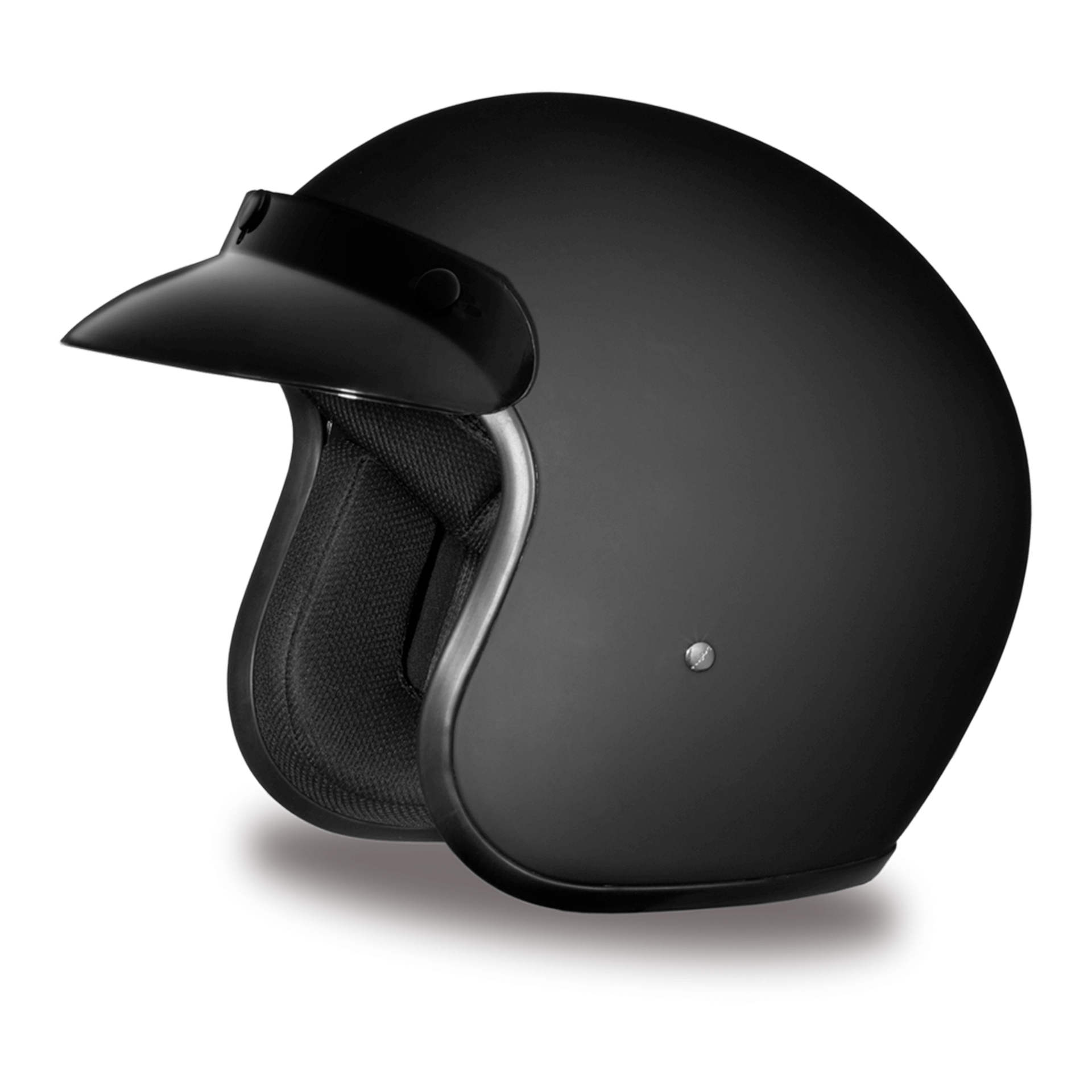 Casco Abierto Daytona Helmets Cruiser D.O.T. - Negro Mate