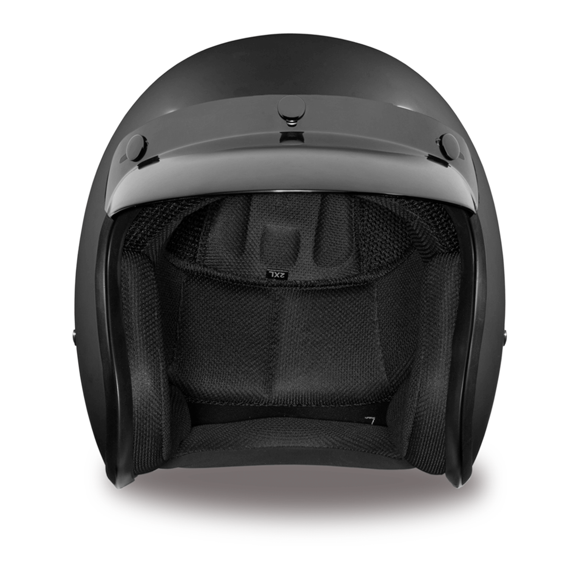 Casco Abierto Daytona Helmets Cruiser D.O.T. - Negro Mate
