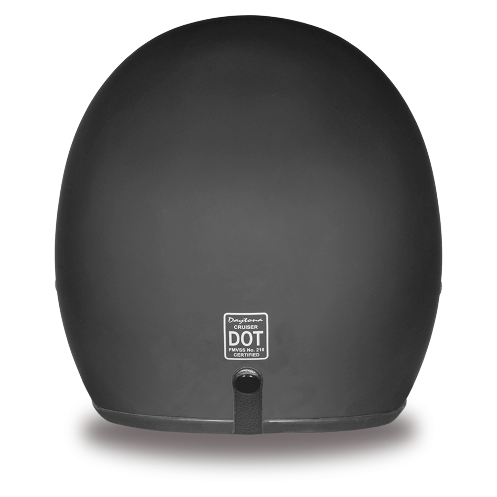 Casco Abierto Daytona Helmets Cruiser D.O.T. - Negro Mate