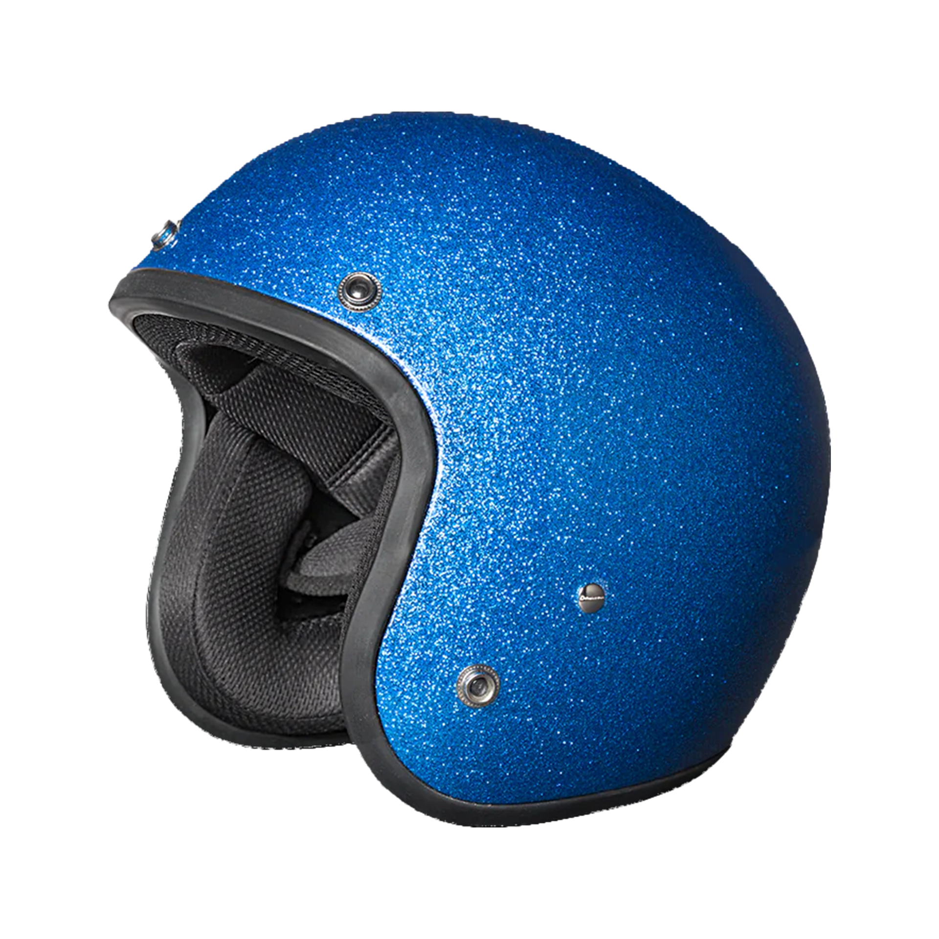 Casco Abierto Daytona Helmets Cruiser D.O.T. - Azul Escarcha Metálico