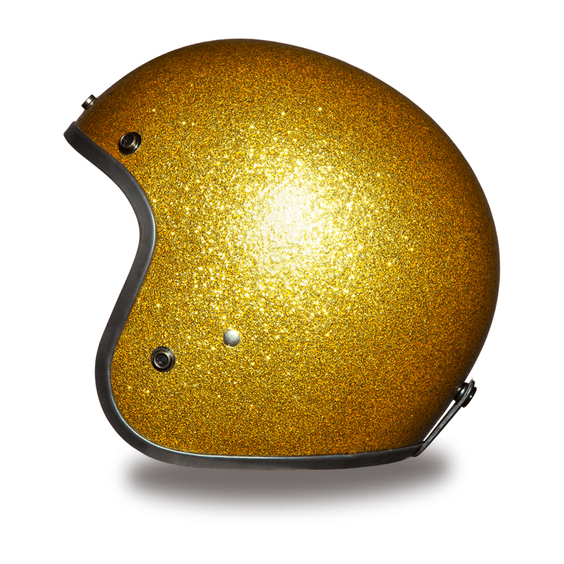 Casco Abierto Daytona Helmets Cruiser D.O.T. - Dorado Escarcha Metálico