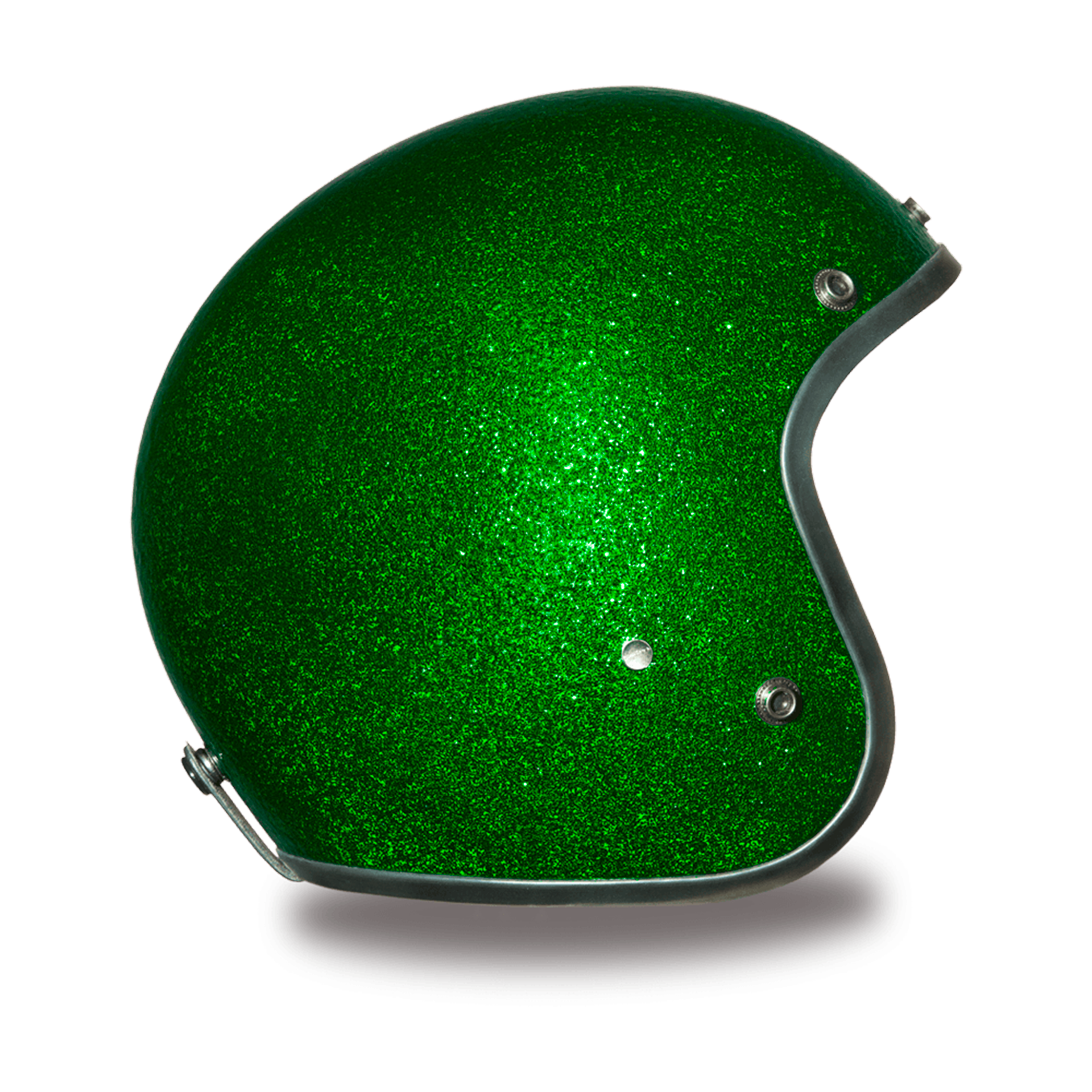 Casco Abierto Daytona Helmets Cruiser D.O.T. - Verde Escarcha Metálico