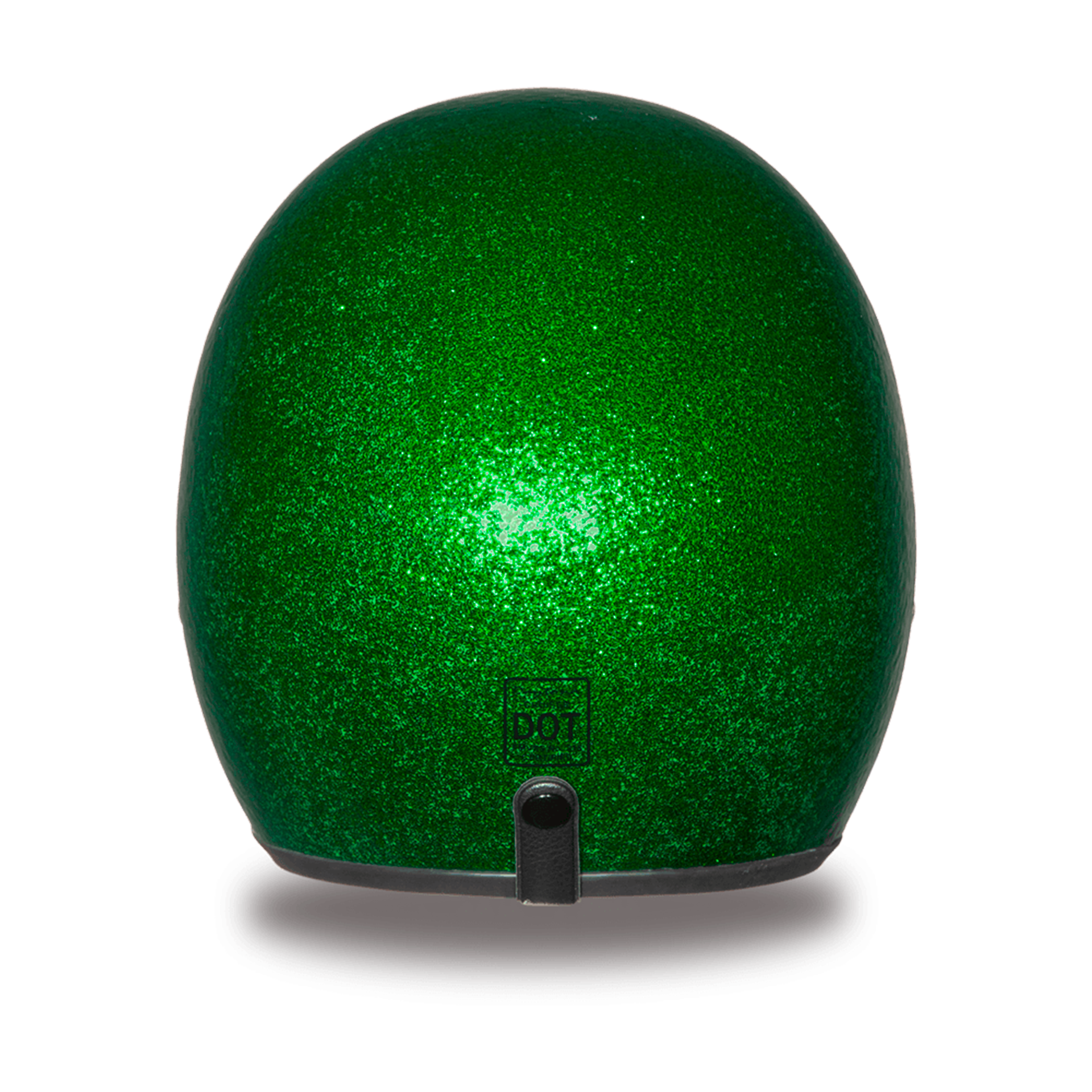 Casco Abierto Daytona Helmets Cruiser D.O.T. - Verde Escarcha Metálico