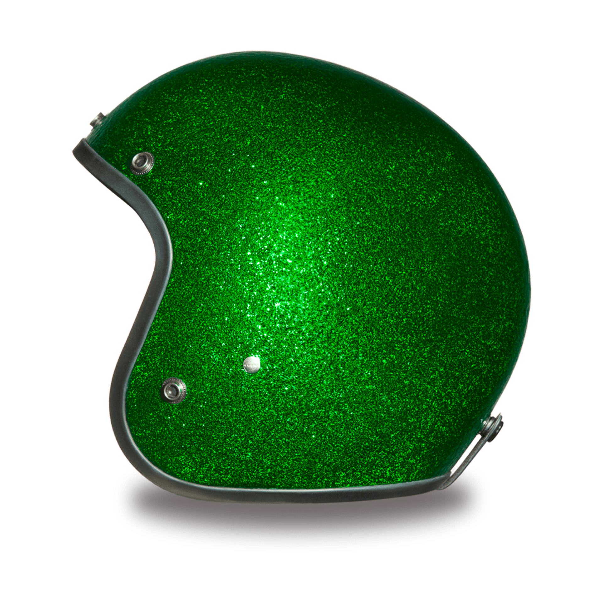 Casco Abierto Daytona Helmets Cruiser D.O.T. - Verde Escarcha Metálico