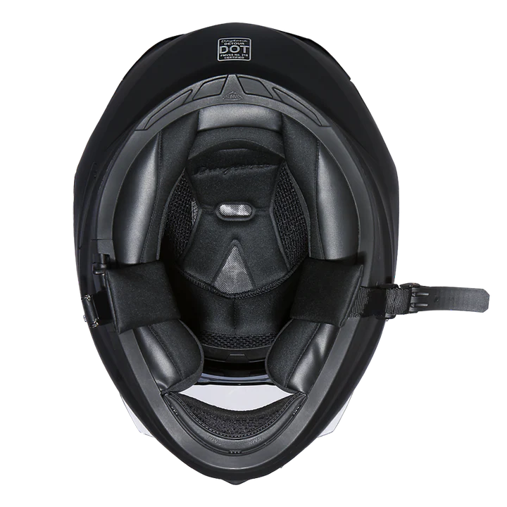 Casco Cerrado Detour Daytona Helmets - Negro Brillante (D.O.T.)