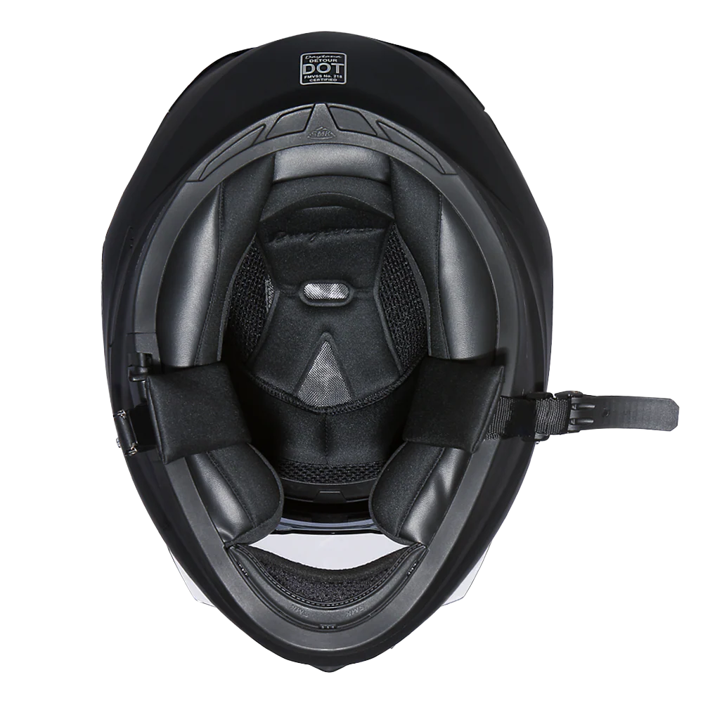 Casco Cerrado Detour Daytona Helmets - Negro Mate (D.O.T.)