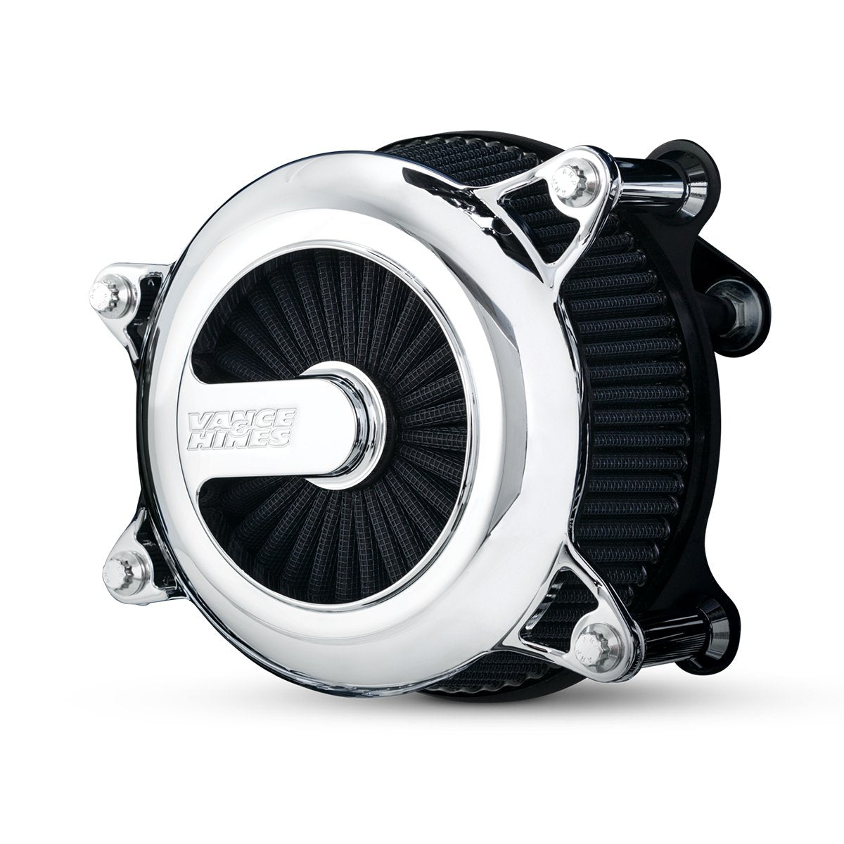 Filtro de Aire Vance & Hines VO2 Rogue Cromo para Harley Davidson '08-'16 Touring / '09-'16 Tri Glide / '16-'17 Softail / '16-'17 Dyna Low Rider S
