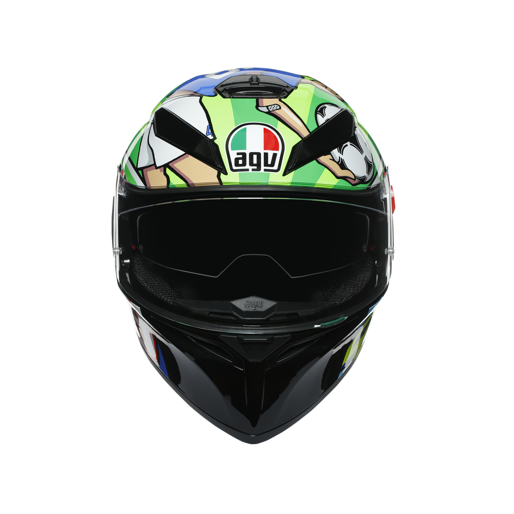 Casco Cerrado AGV K3 SV E2205 Top Rossi Mugello 2017