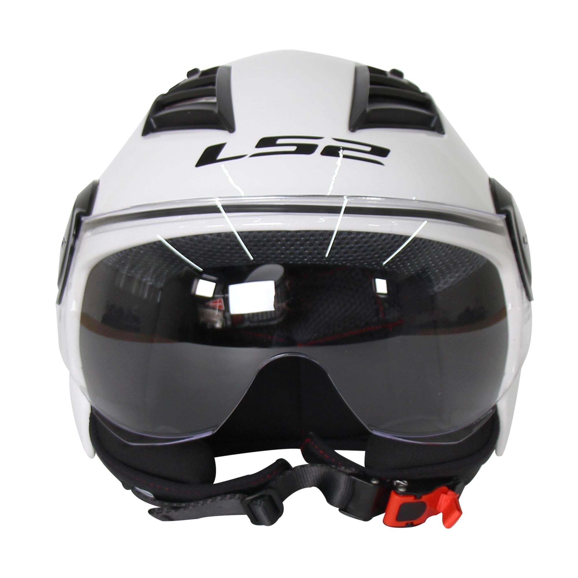 Casco Abierto LS2 Airflow Solid Blanco OF562