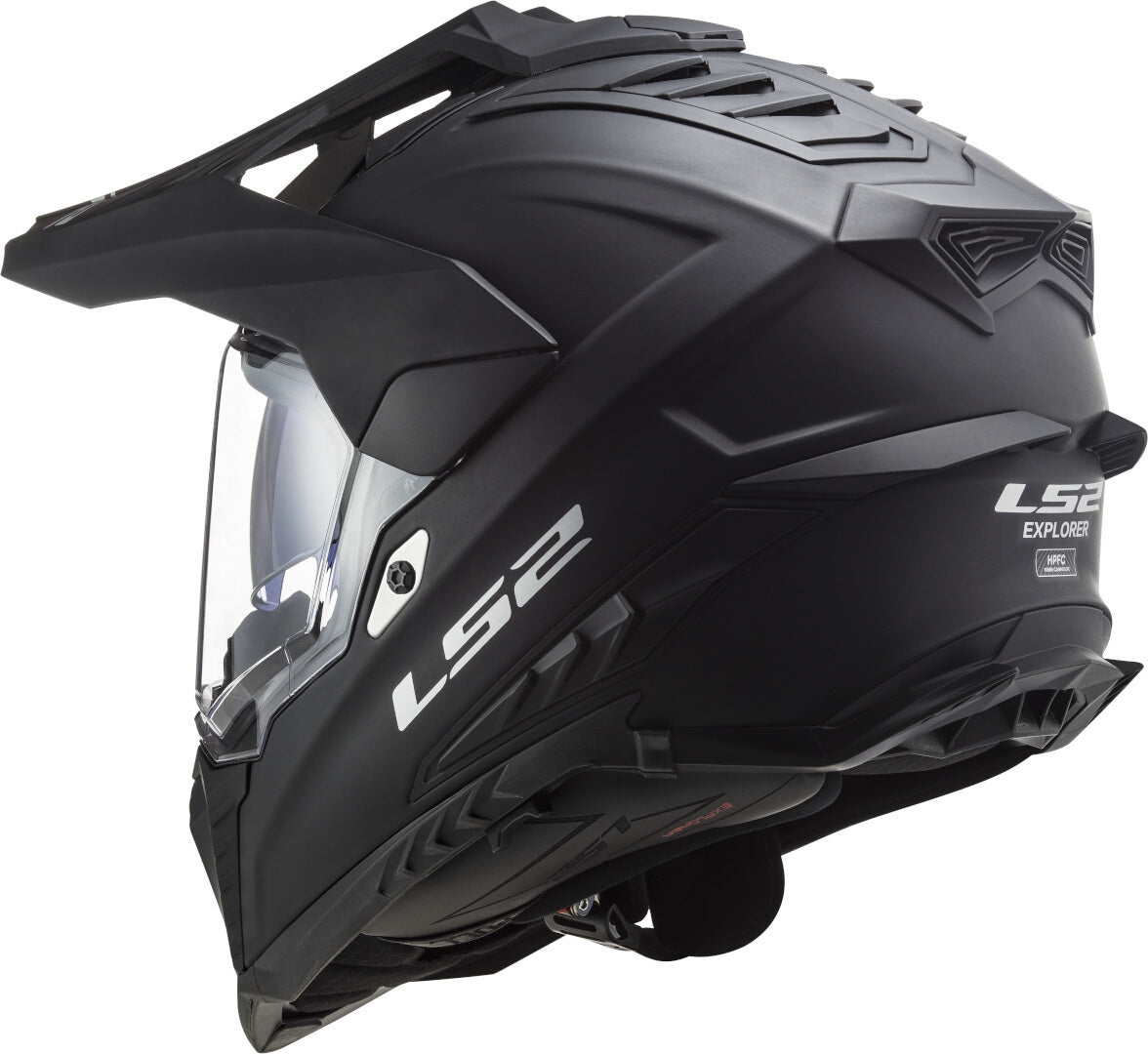 Casco Cross City LS2 Explorer Solid Negro Mate MX701