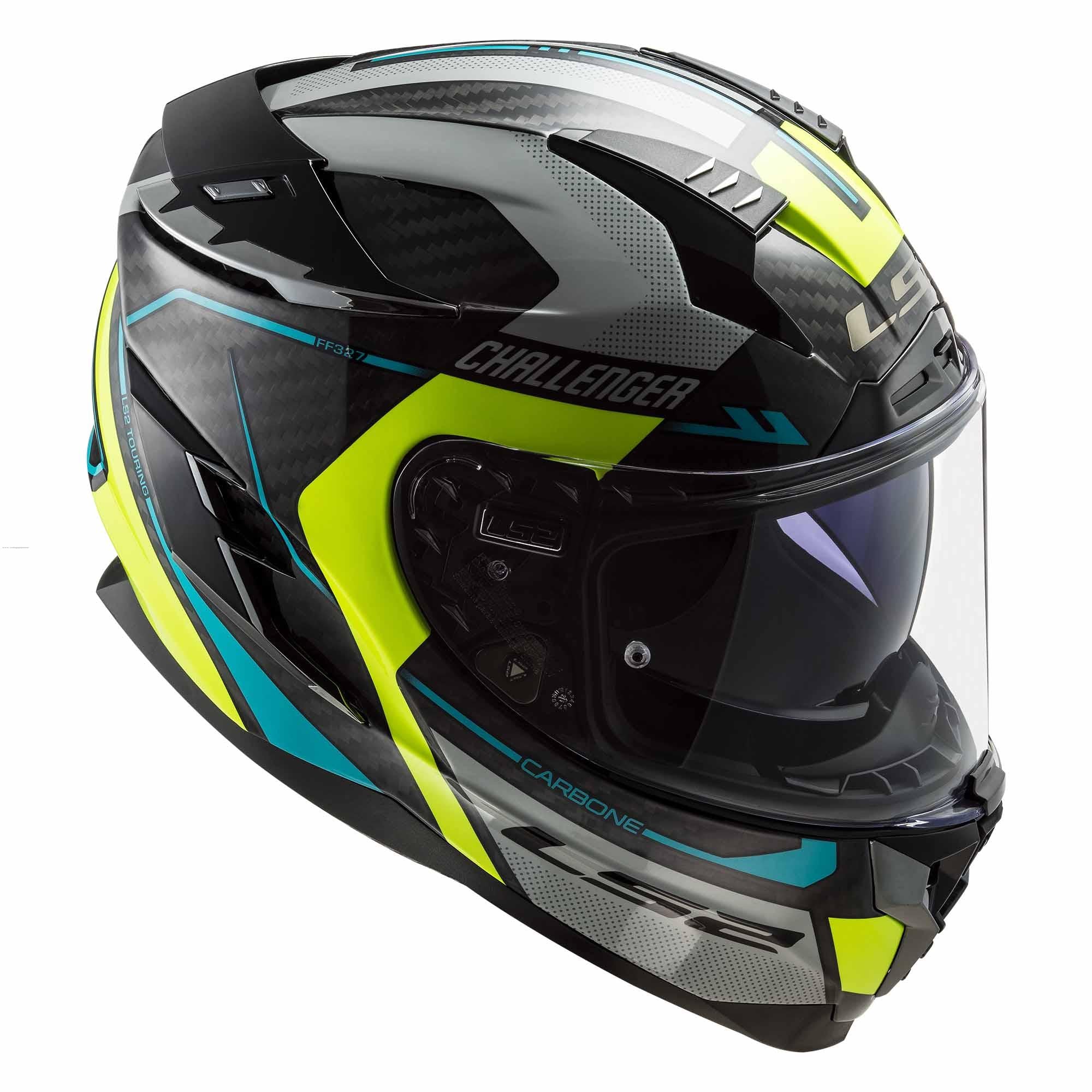 Casco Cerrado LS2 Challenger CT2 Thorn S Gris / Amarillo FF327