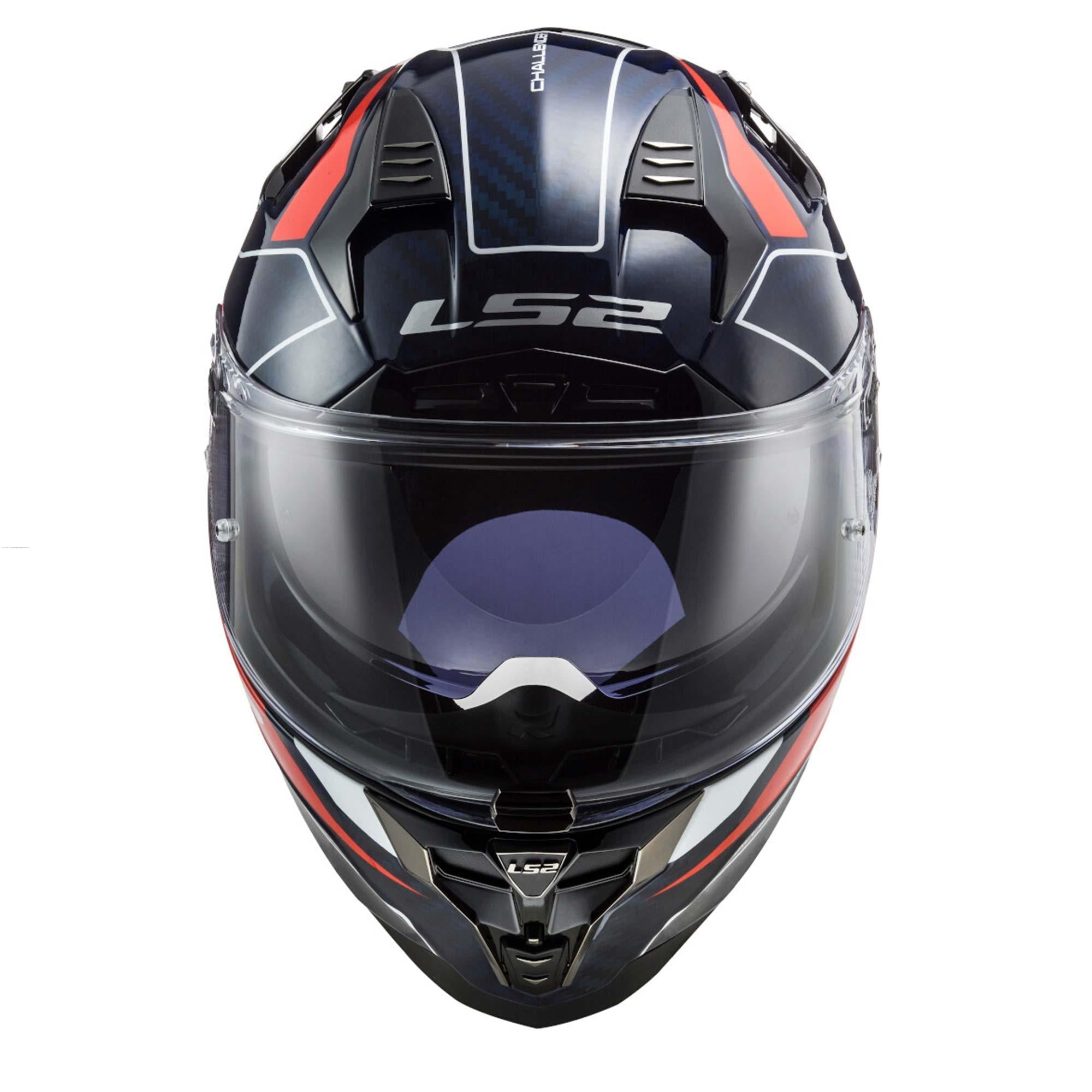 Casco Cerrado LS2 Challenger CT2 Grid Azul / Rojo FF327