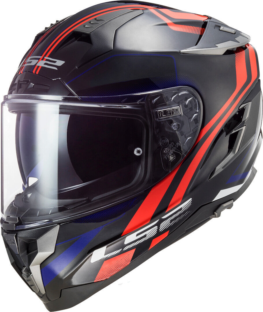 Casco Cerrado LS2 Challenger Propeller Rojo / Azul FF327