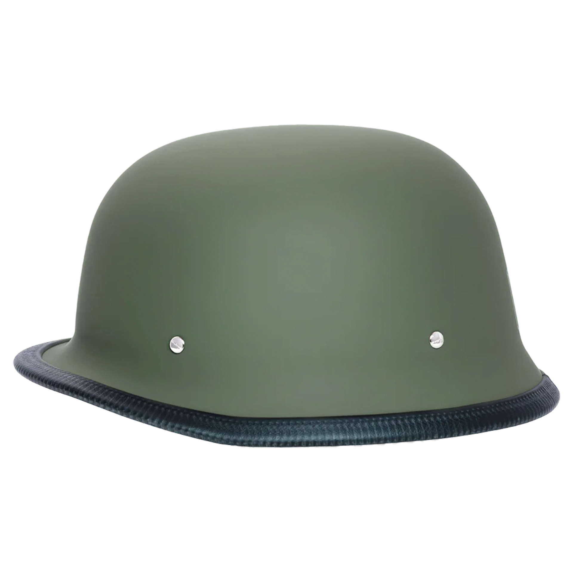 Casco Abierto Daytona Helmets D.O.T. Novelty Alemán - Verde Militar