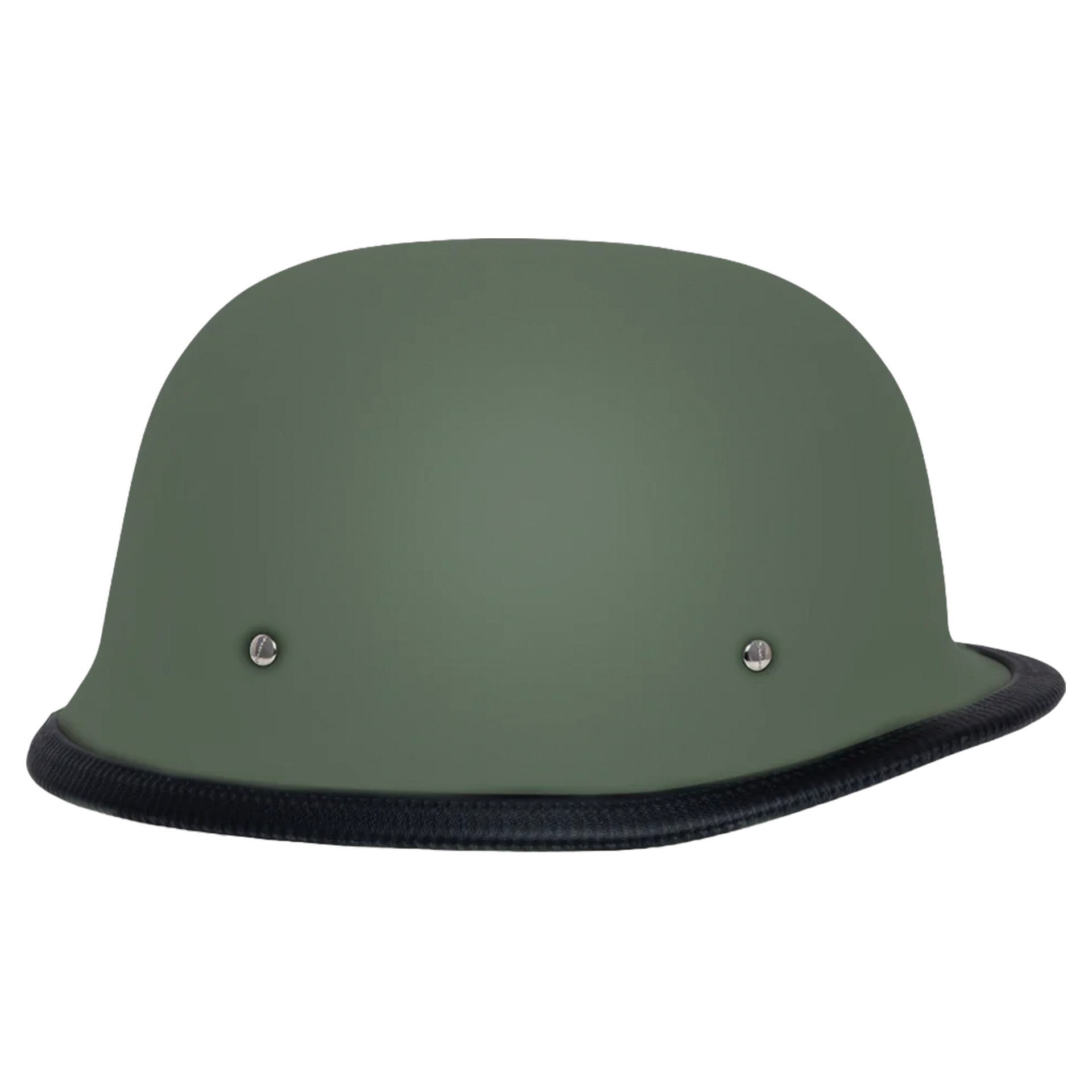 Casco Abierto Daytona Helmets D.O.T. Novelty Alemán - Verde Militar