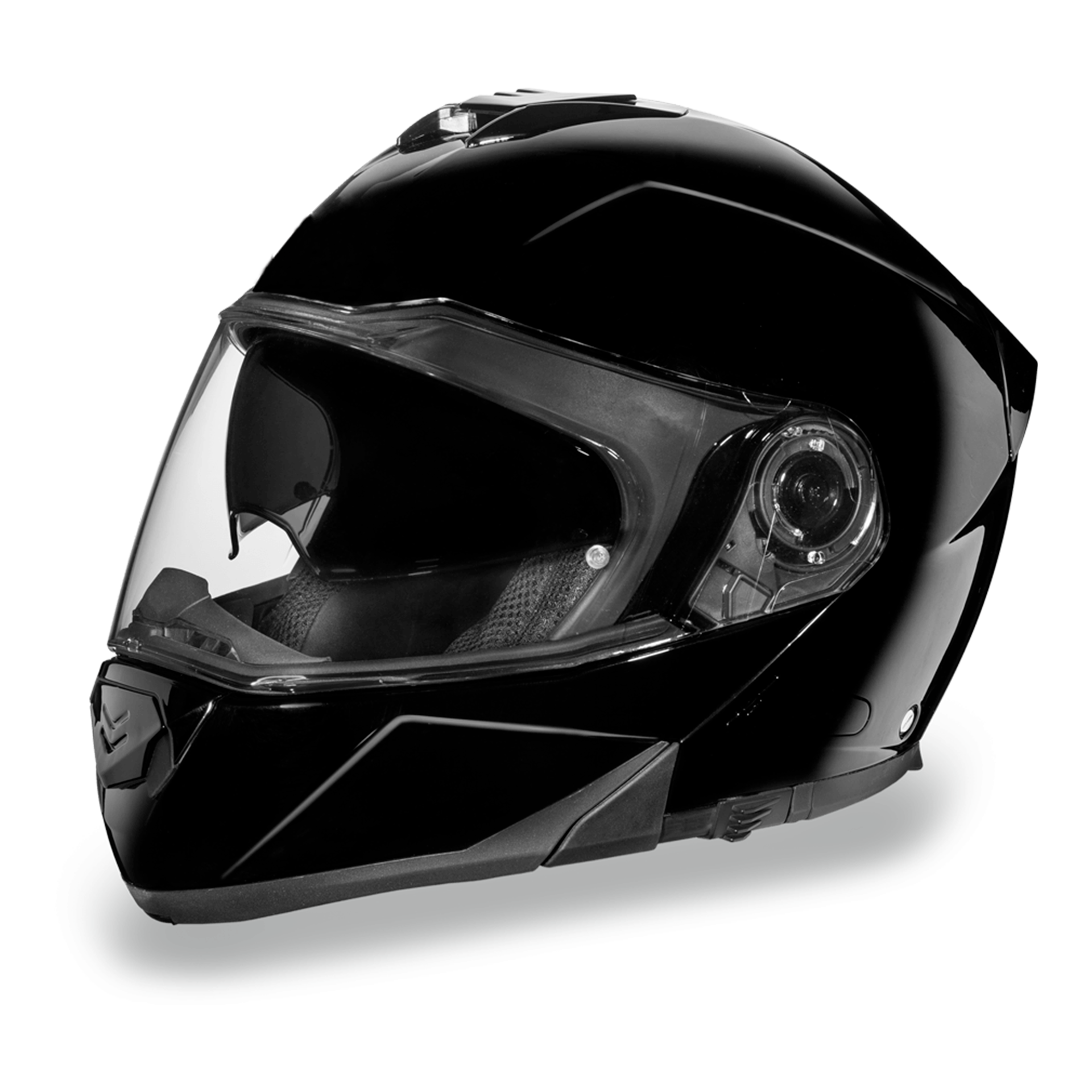 Casco Abatible Daytona Glide Modular D.O.T. - Negro Brillante