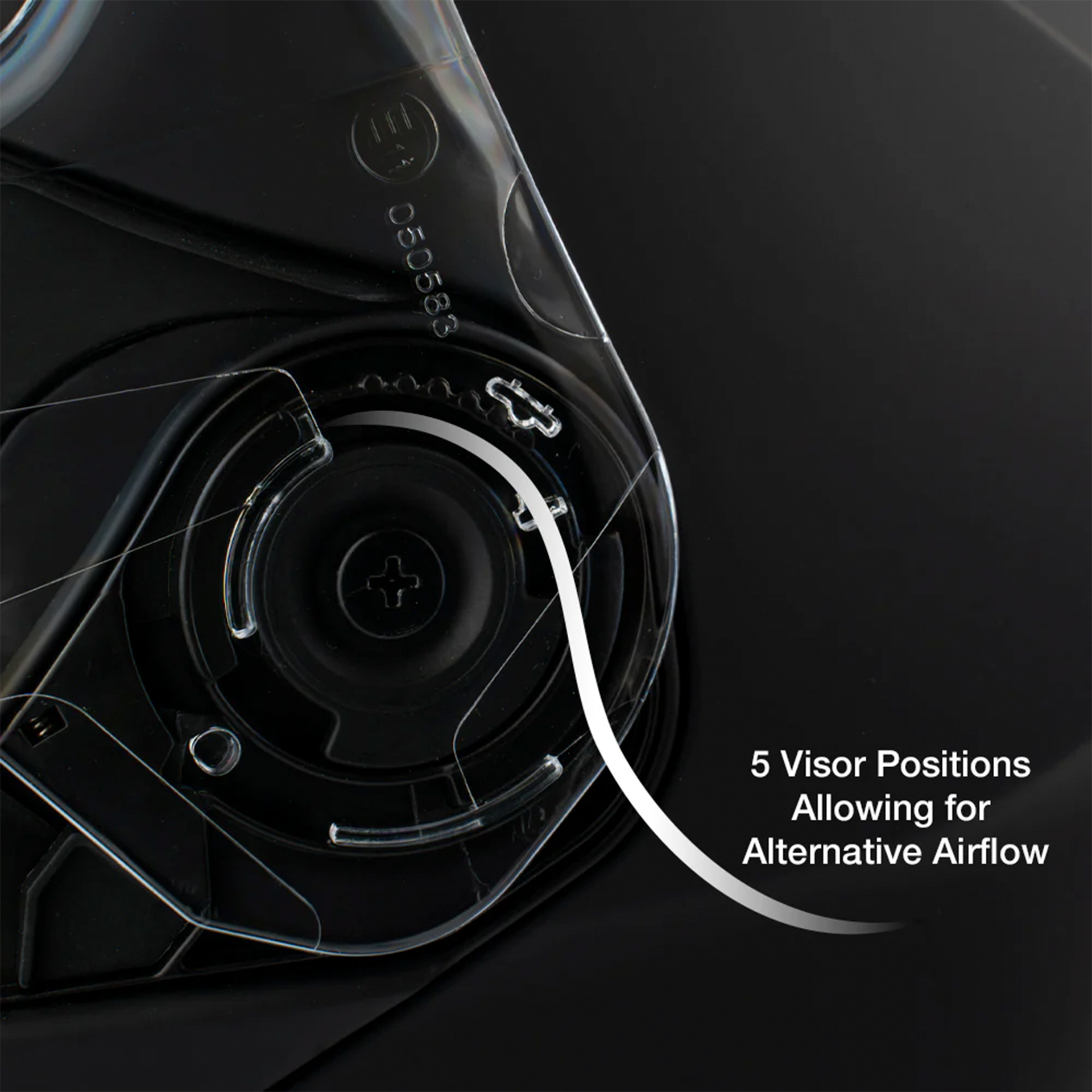 Casco Abatible Daytona Glide Modular D.O.T. - Negro Brillante