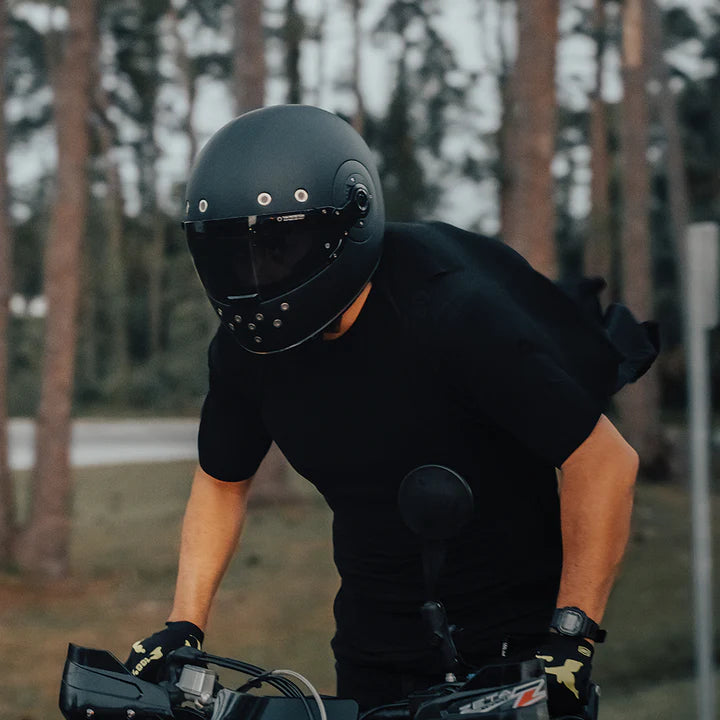 Mica para Casco Cerrado Retro Daytona Helmets - Humo
