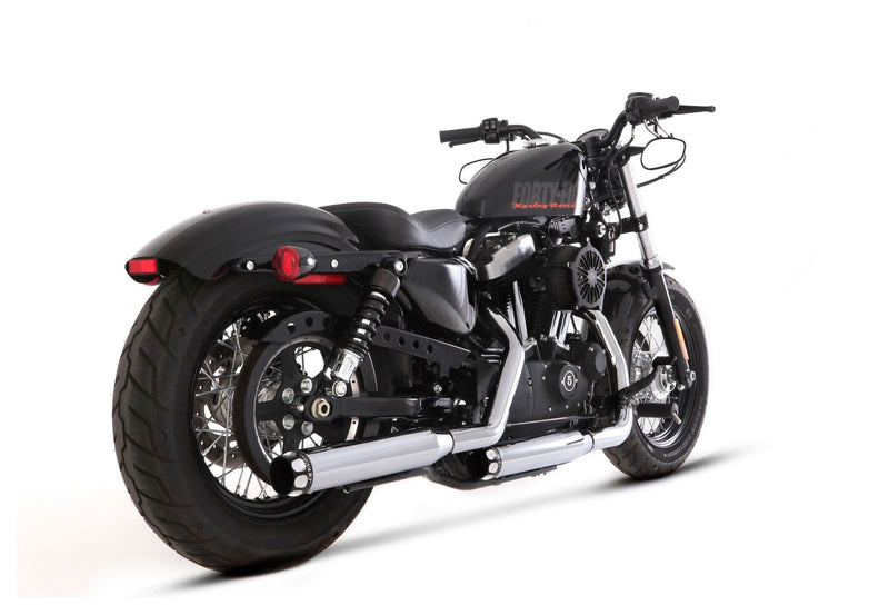 Escape Rinehart Racing 3" Slip Ons Cromo para Harley Davidson '14-'21 Sportster (Colas)