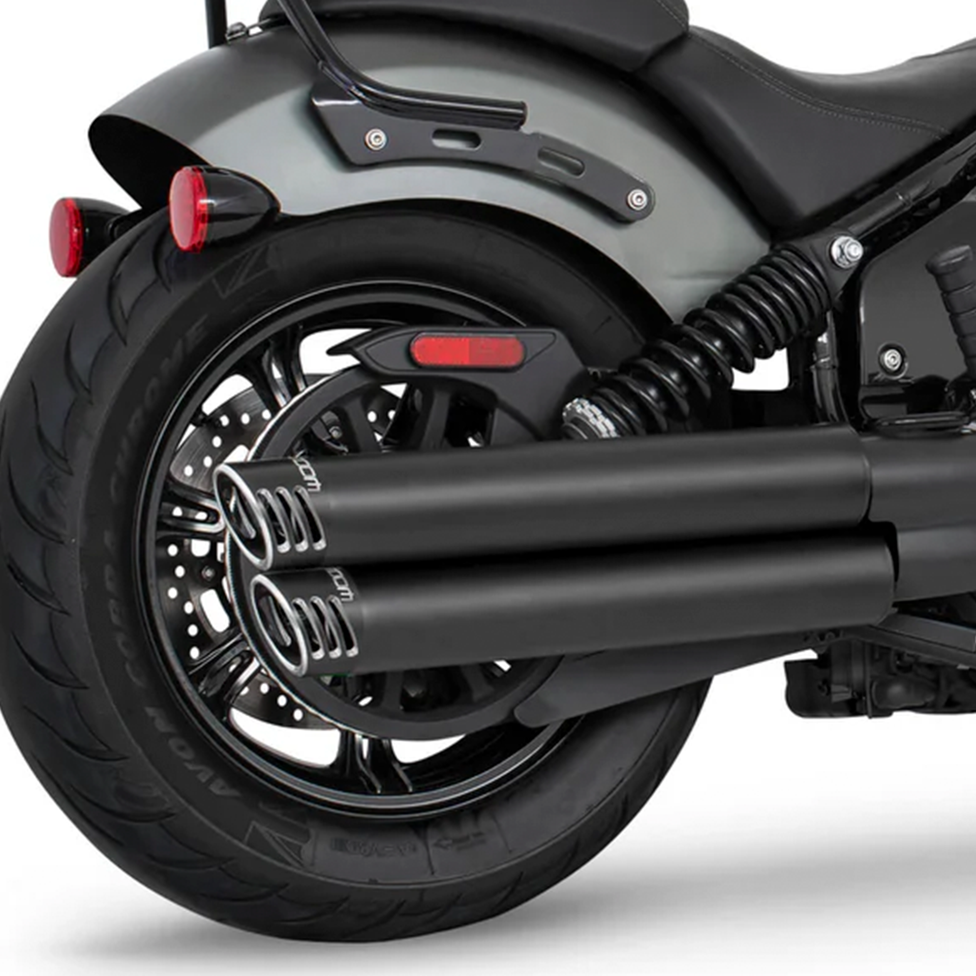 Escape Freedom Performance 3.25″ Slip Ons Negro para Indian '21-'24 Chief / Sport / Bobber / Super (Colas)