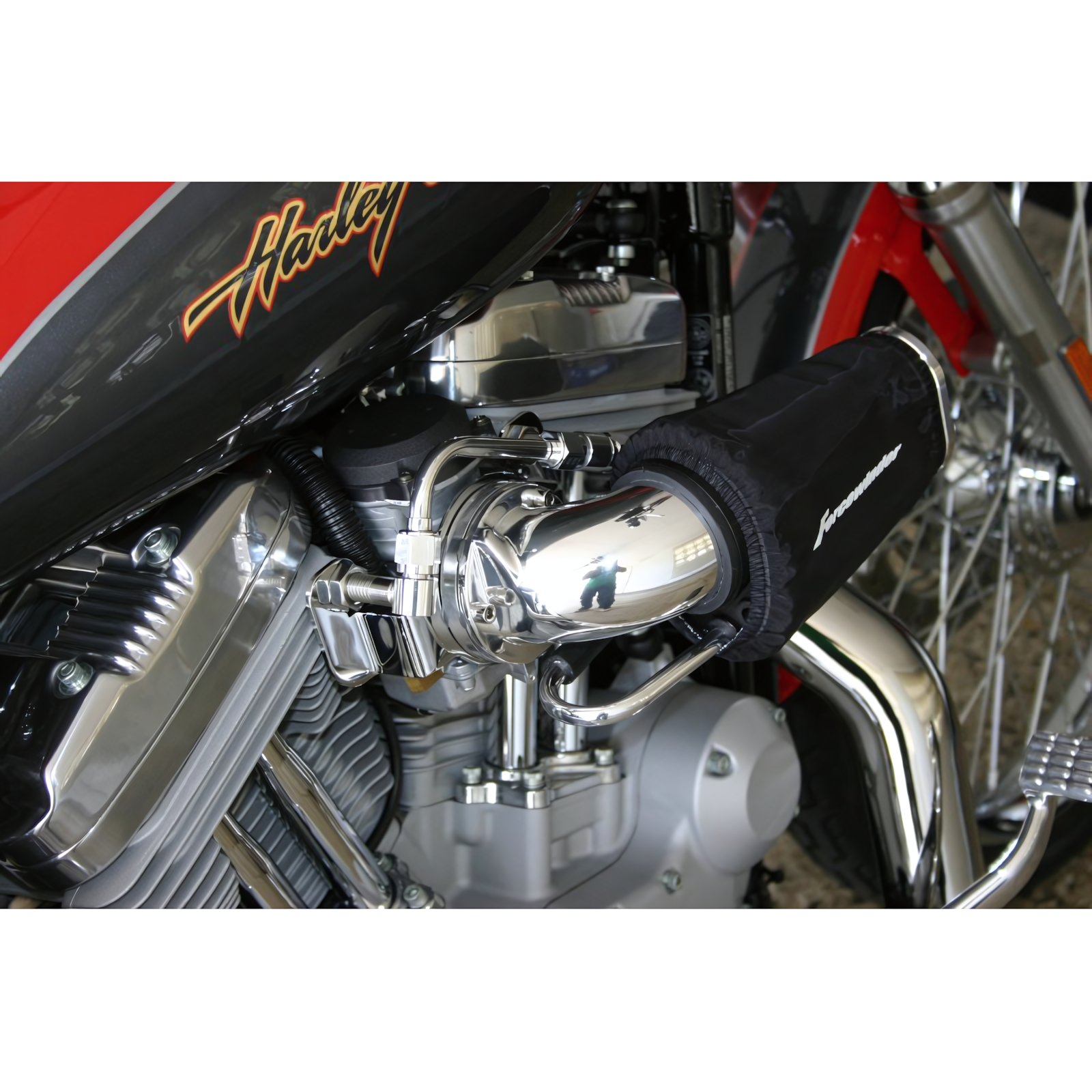 Sistema de Filtro de Aire ForceWinder XR2 Pulido para Harley Davidson Sportster (1992-2022)