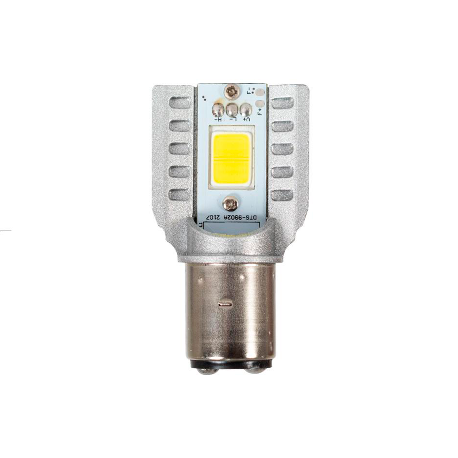 Foco Faro Delantero LED BA20D Gris Led Cob