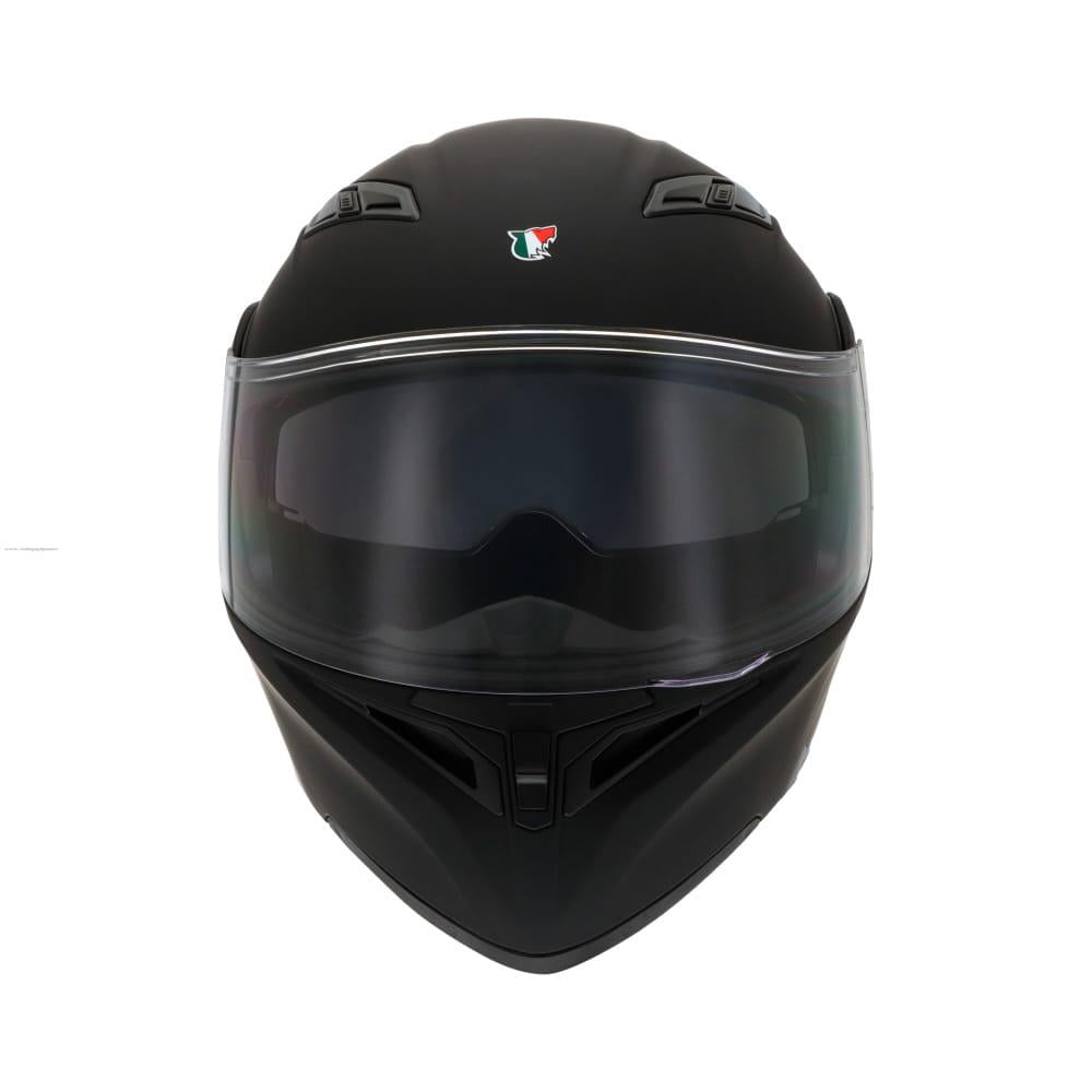 Casco Abatible R7 Racing Unscarred LED DOT Negro Mate