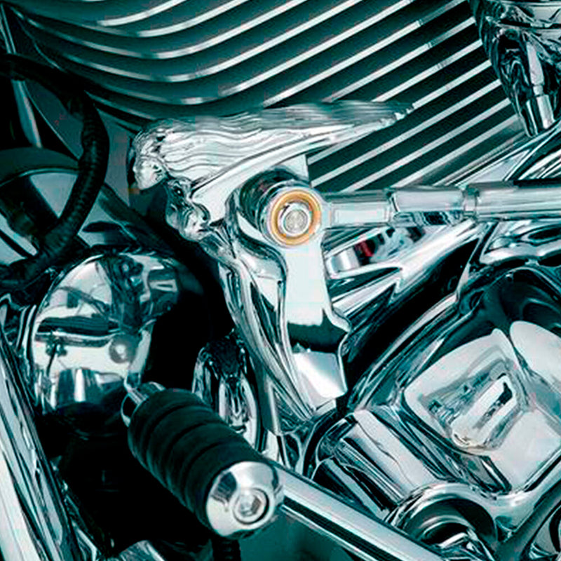 Kuryakyn Cover Silhouette Frontal de Palanca de Cambio para Harley Davidson