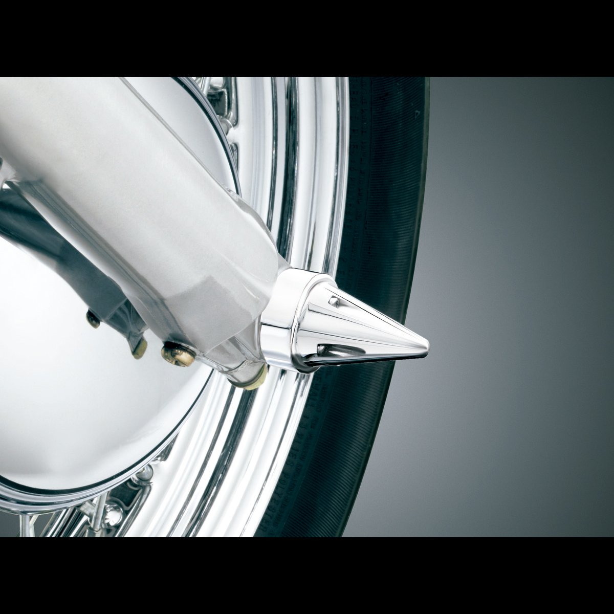 Kuryakyn Stiletto Tapas del Eje para Harley-Davidson Touring & Dyna - CHG.MX For Riders