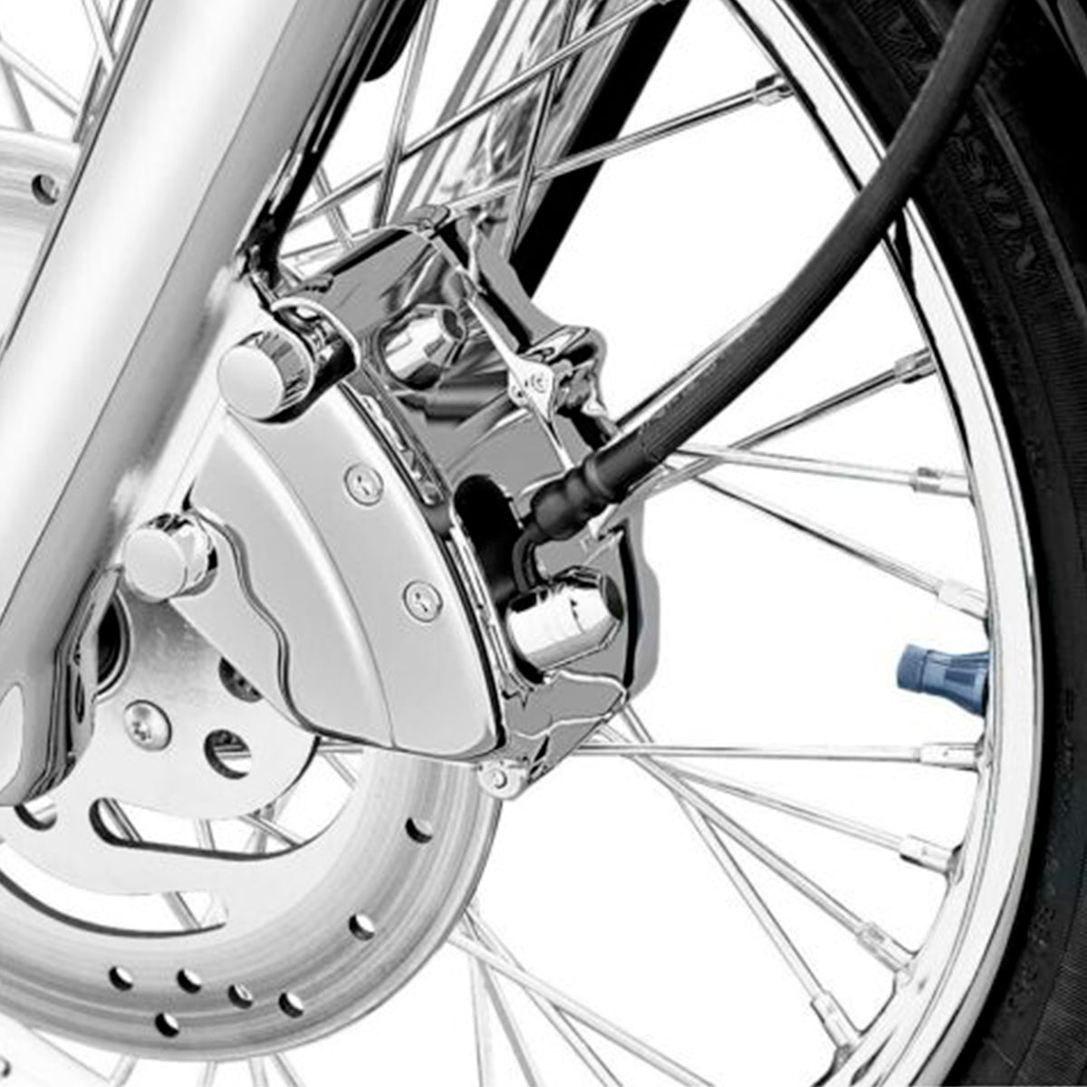 Kuryakyn Cubierta Derecha de Caliper para Harley Davidson