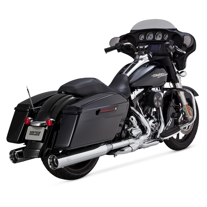 Escapes Vance & Hines Oversized 450 Titan Slip Ons Para Motocicletas Harley Davidson '95-'16 Touring (Colas)