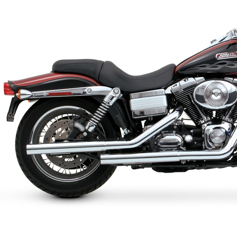 Escapes Vance & Hines Straightshots Hs Slip Ons Para Motocicletas Harley Davidson 91-'17 Dyna (Colas)