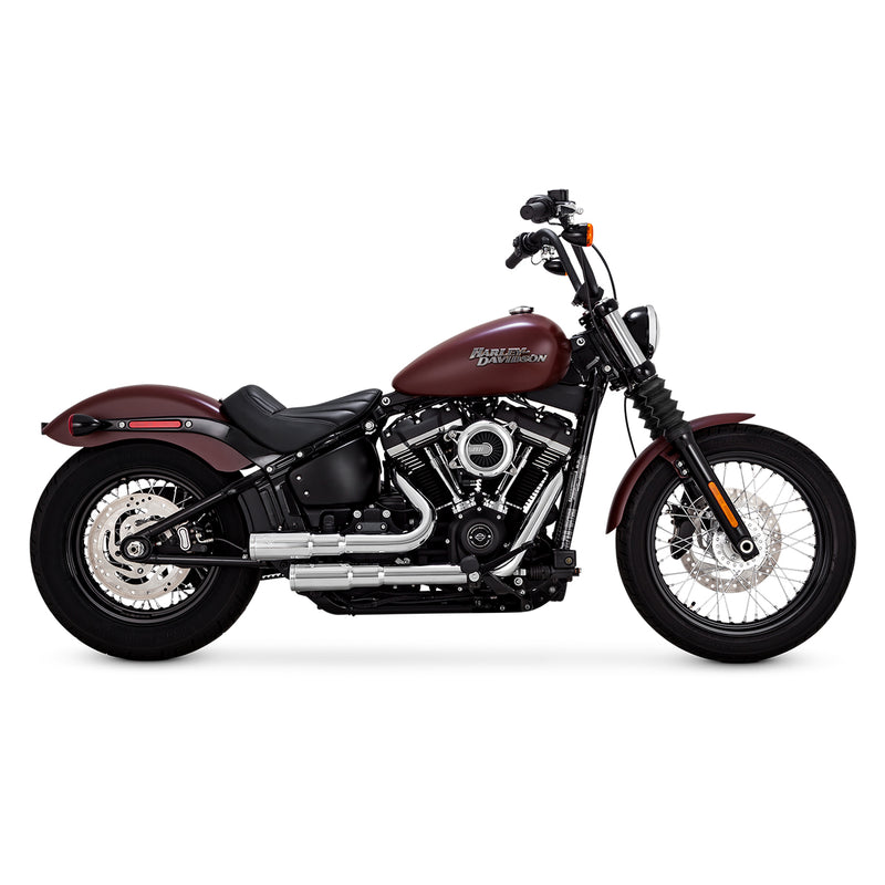 Escapes Vance & Hines Mini Grenades Para Motocicletas Harley Davidson '18-'20 Softail Deluxe, Fat Bob, Low Rider, Slim & Street Bob (Sistema Completo)