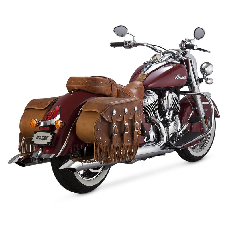 Escapes Vance & Hines Turndown Slip Ons Para Motocicletas Indian Chief '14-'21 Touring (Colas)
