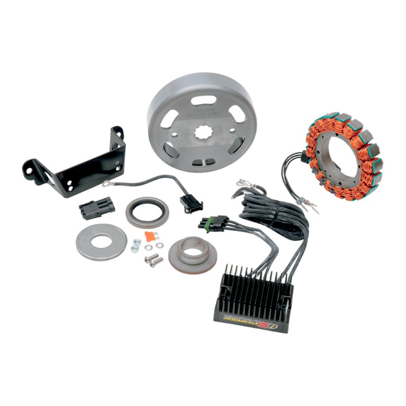 Compu-Fire Kit de Estator, Rotor y Regulador para Harley Davidson