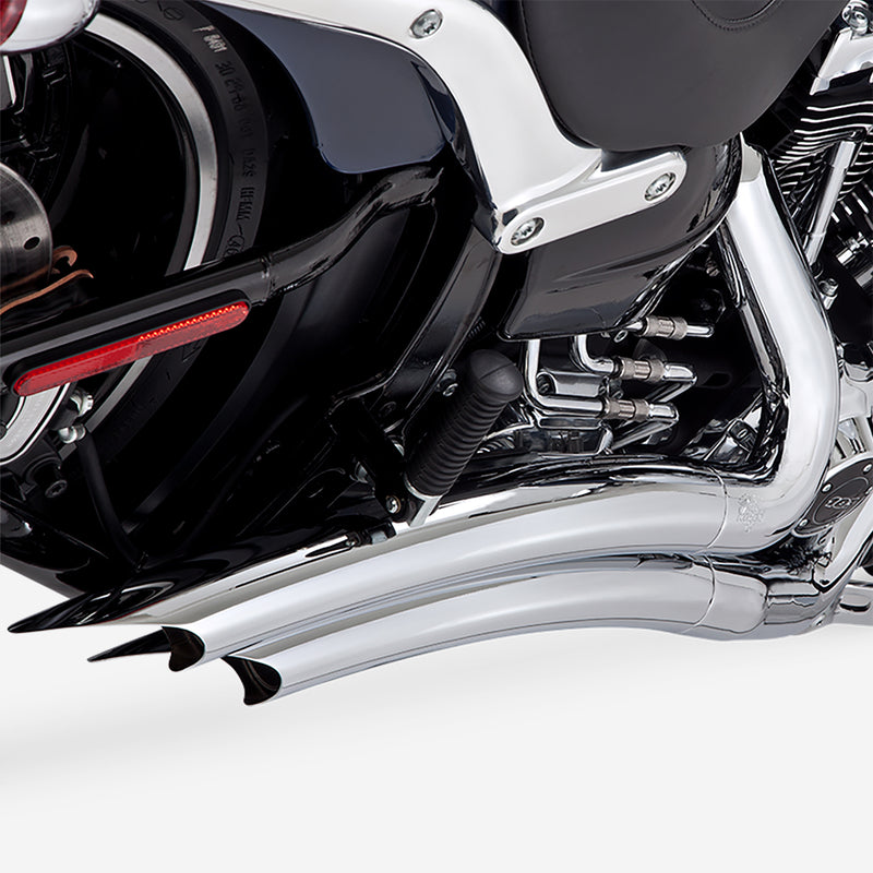Escapes Vance & Hines Big Radius 2 En 2 Para Motocicletas Harley Davidson Softail '13-'17 (Sistema Completo)