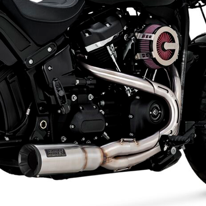 Escape Vance & Hines Stainless 2-Into-1 Hi-Output Para Motocicletas Harley Davidson '18-'20 Softail (Sistema Completo)