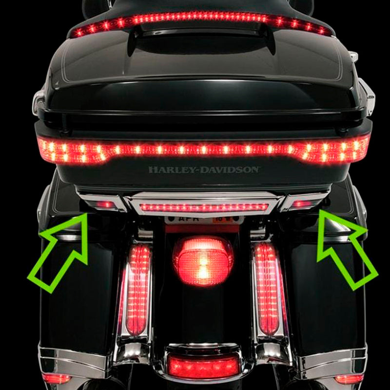Ciro Cover con Luz LED para Tour Pak de Harley Davidson Touring