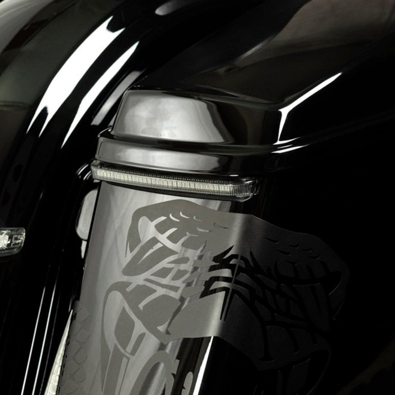 Ciro Luces Bag Blades® LED para Harley Davidson '14-'20 Touring (Con controlador)