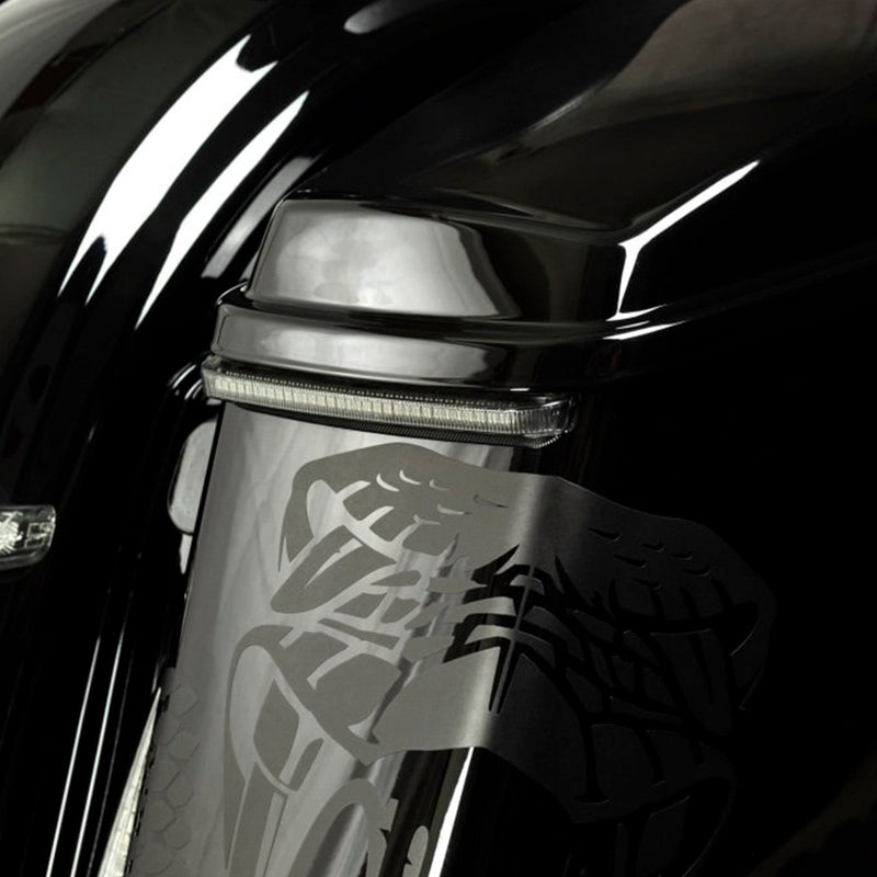 Ciro Luces LED Bag Blades® para Harley Davidson (Rojo)