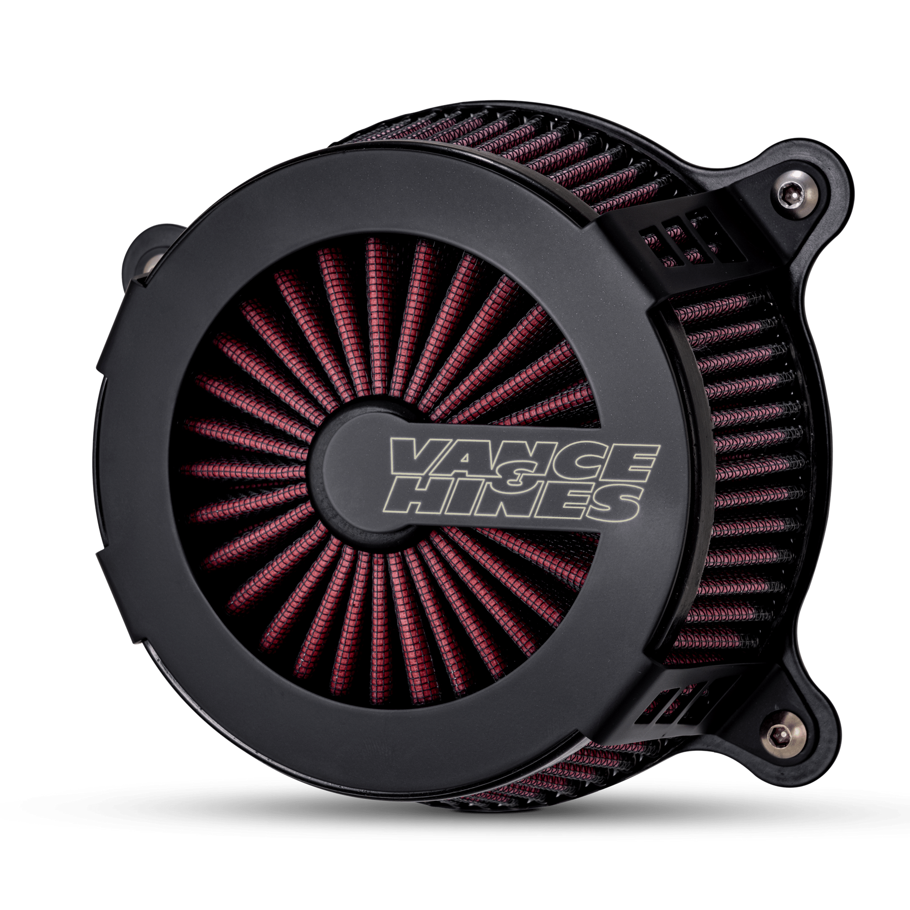 Filtro de Aire Vance & Hines VO2 Cage Fighter Negro para Harley Davidson '17-'24 Touring / '17-'24 Tri Glide / '18-'24 Softail