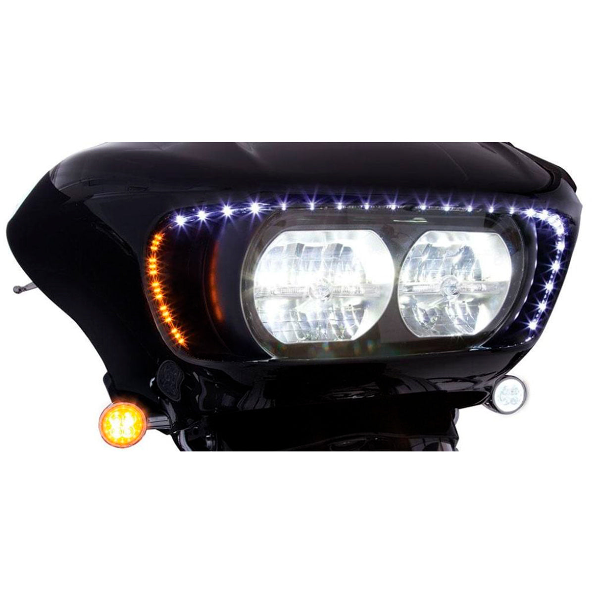 Ciro Iluminación LED para Fairing Exterior Road Blade® Harley Davidson Road Glide