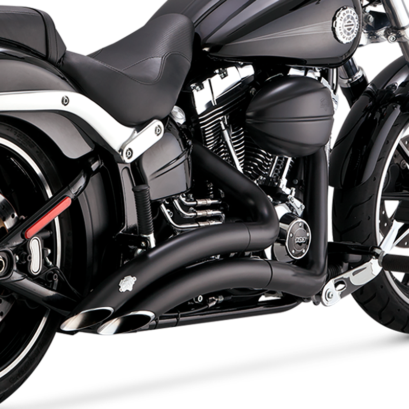 Escapes Vance & Hines Big Radius 2 En 2 Para Motocicletas Harley Davidson Softail Breakout '13-'17 (Sistema Completo)