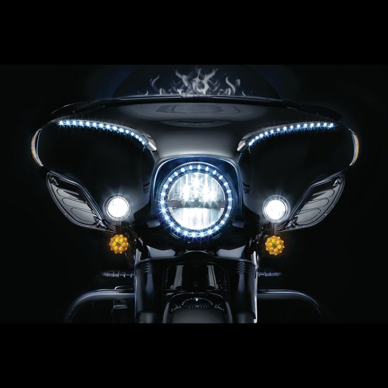Kuryakyn Insertos Led Para Direccionales Harley Davidson