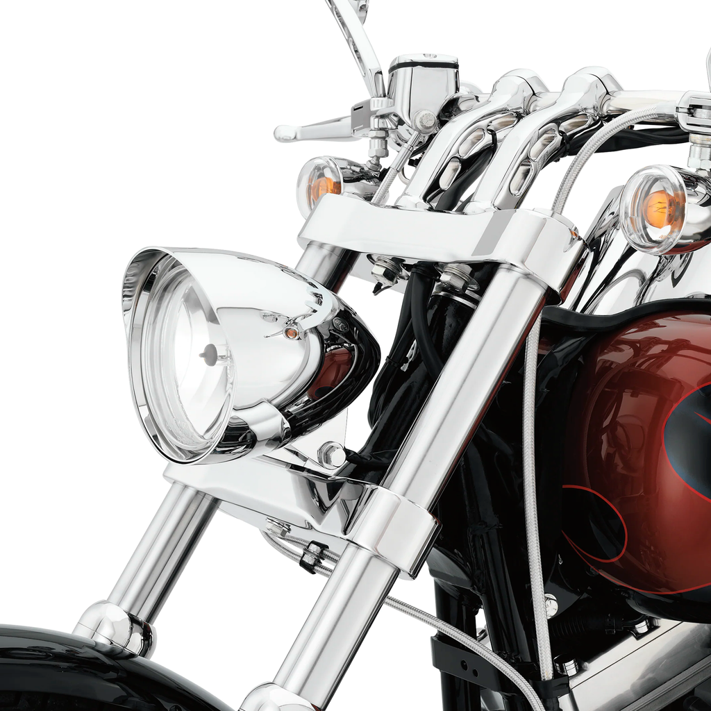 Harley davidson fatboy headlight hotsell