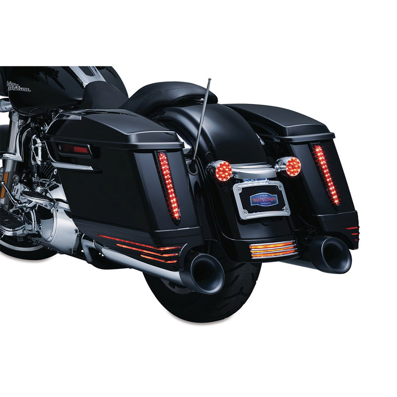 Kuryakyn Acentos Traseros L.E.D. para Alforjas Harley Davidson Touring - CHG.MX For Riders