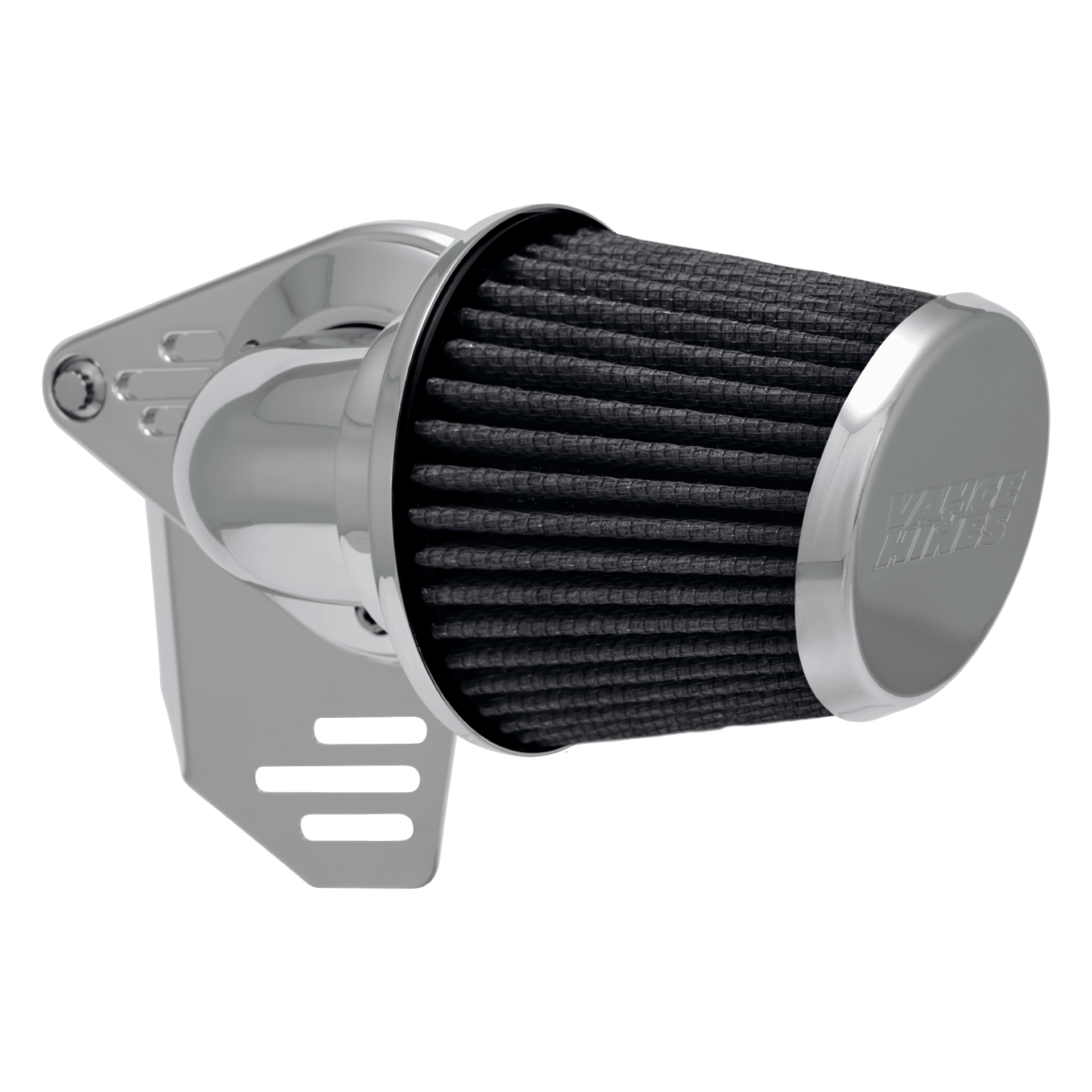 Filtro de Aire Vance & Hines VO2 Falcon Cromo para Harley Davidson '17-'24 Touring / '17-'24 Tri Glide / '18-'24 Softail